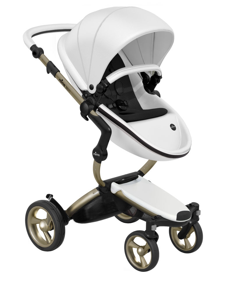 Mima Xari Snow White / schwarz / Gestell Champagner (mima)