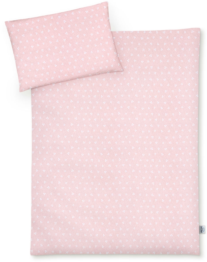 Zöllner Jersey bedding Leafy 100x135 cm