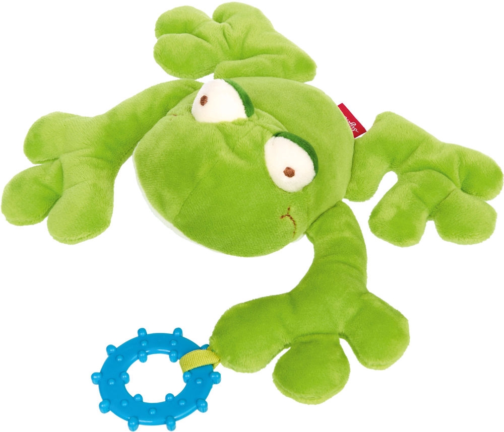 Sigikid 42941 Aktiv-Greifling Frosch PlayQ