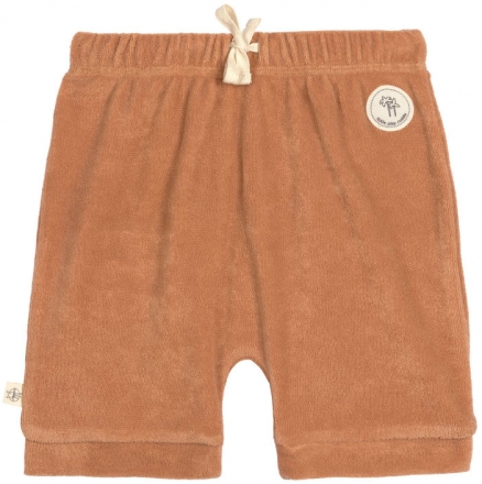 Lässig Frottee Shorts caramel