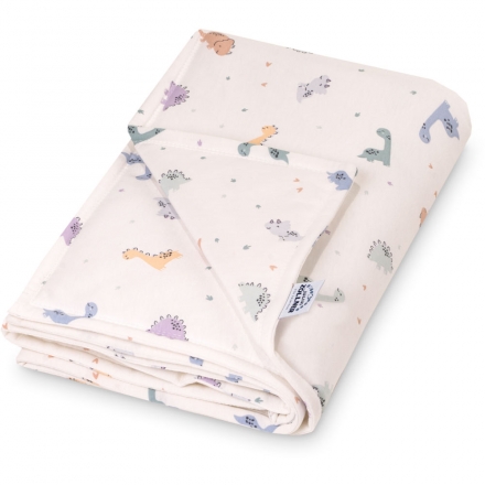 Zöllner Jersey Decke gefüttert 70x100cm Little Dinos