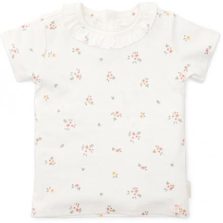 Little Dutch T-Shirt kurzarm, White Meadows Gr.80