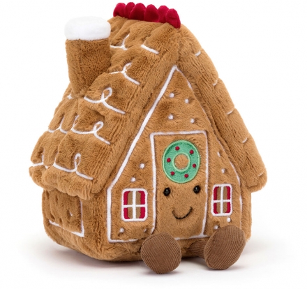 Jellycat Amuseable Gingerbread House 18cm