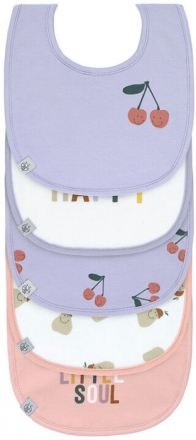 Lässig waterproof bib 5 pcs. Happy Fruit Cherry