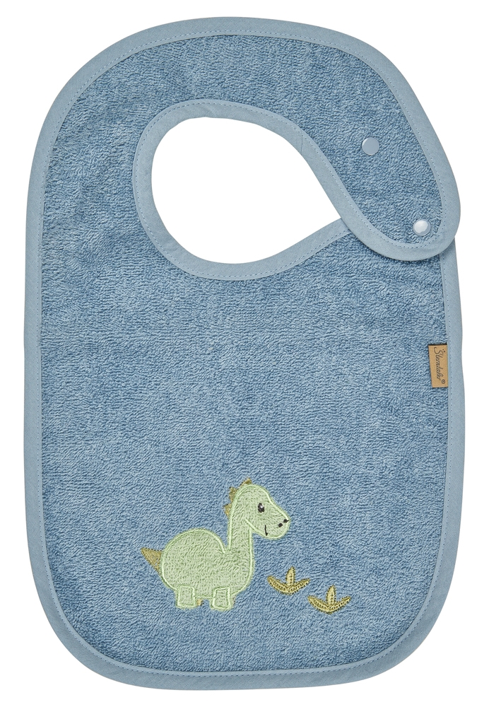 Sterntaler Bib with snap fastener dino Rexi