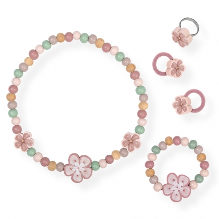 Little Dutch Schmuckset Blume aus Holz
