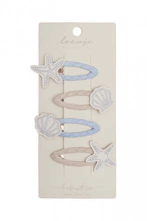 Leevje Haarspangen Blue Beach Clips