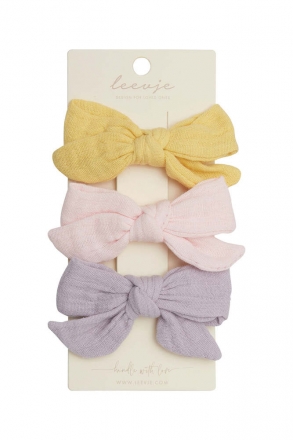 Leevje Haarspangen Muslin Summer Bows