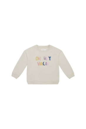 Leevje Oversized Sweatshirt oh hey vacay 86/92