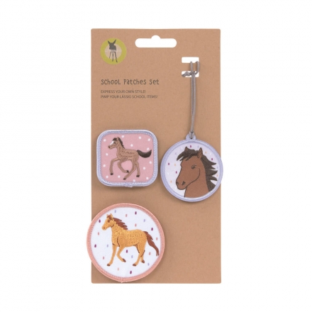 Lässig Patches and Charm 3 pcs Set - Horse