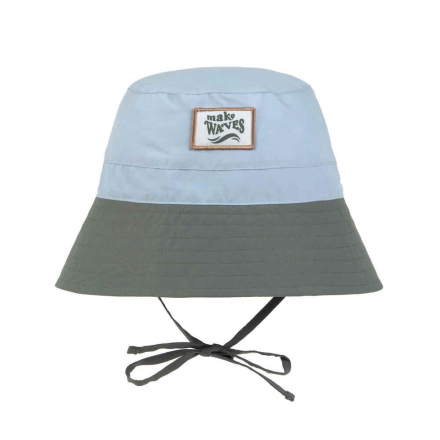 Lässig UPF 80 Long Neck Fisching Hat Sky Blue/Deep Olive 43/45