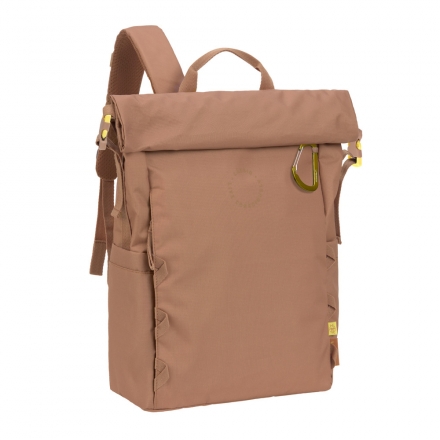 Lässig Green Label Rolltop changing backpack almond