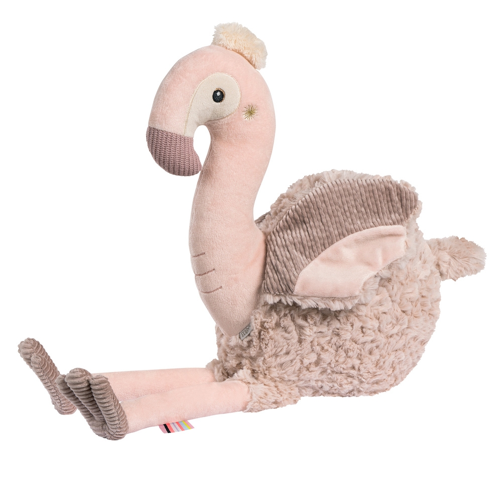Fehn cuddly toy Flamingo XL