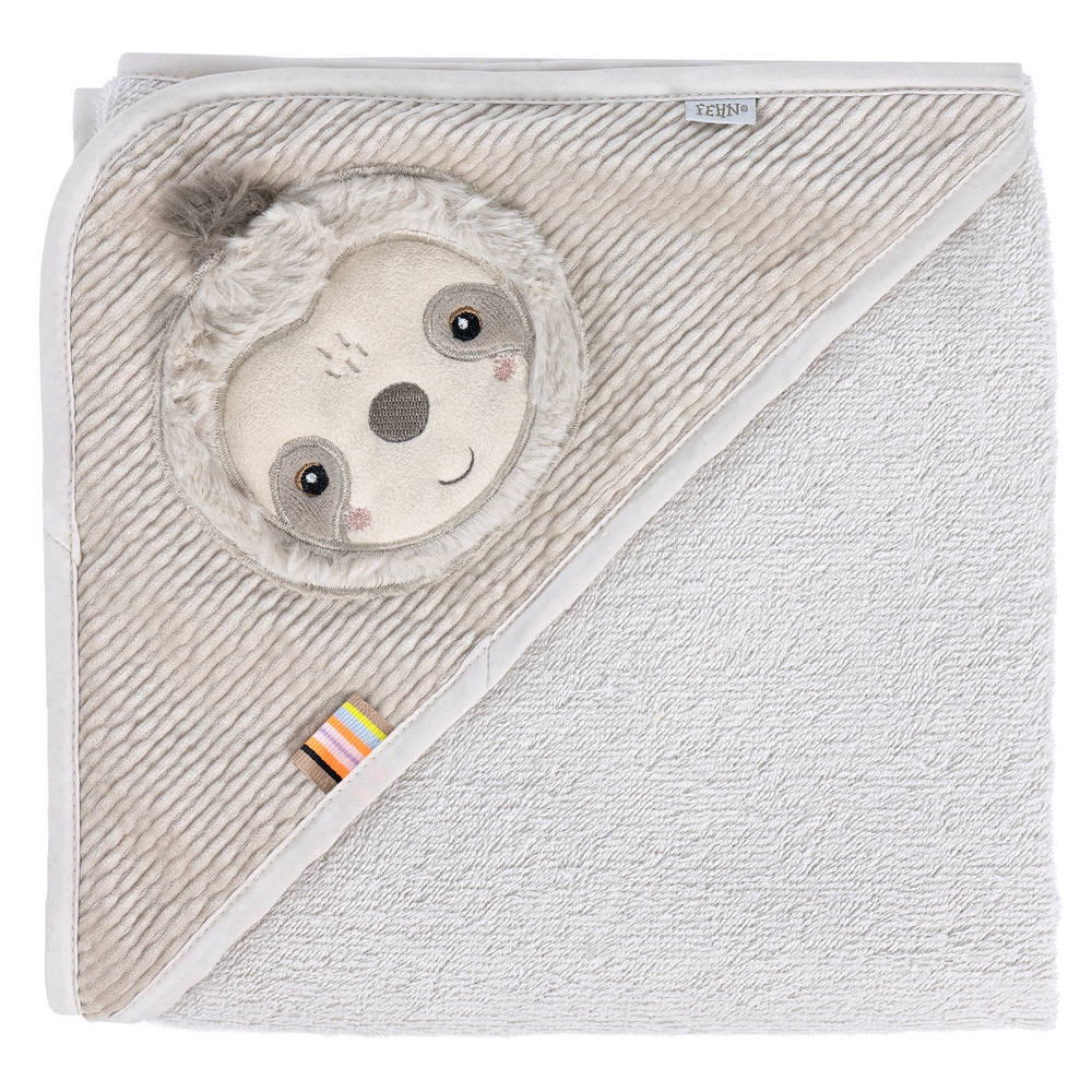 Fehn Hooded towel sloth