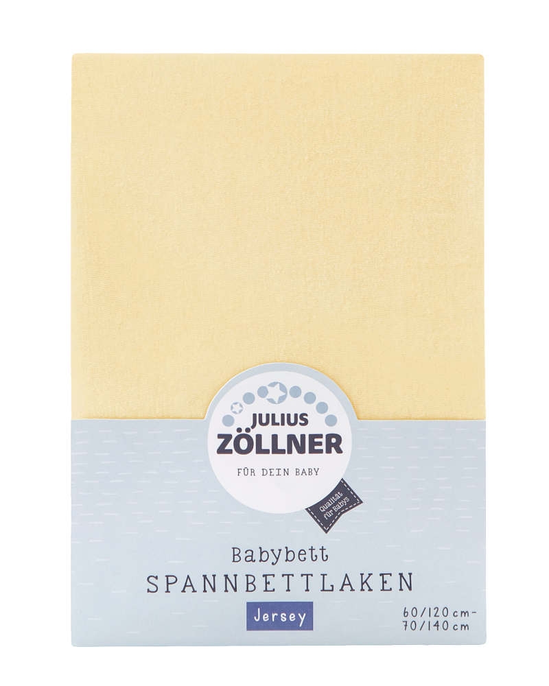 Zöllner Jersey Spannbetttuch 20-banana 70/140