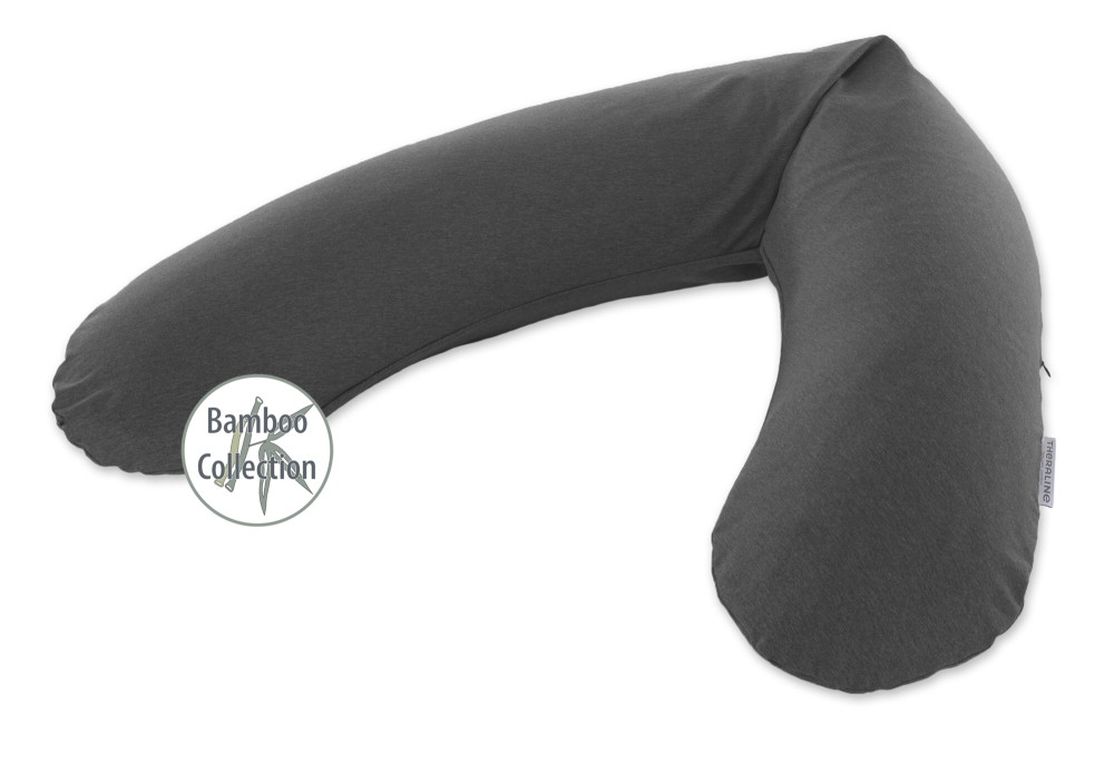 Theraline Stillkissen Original Design 153 Melange-Anthrazit, Bambus-Kollektion