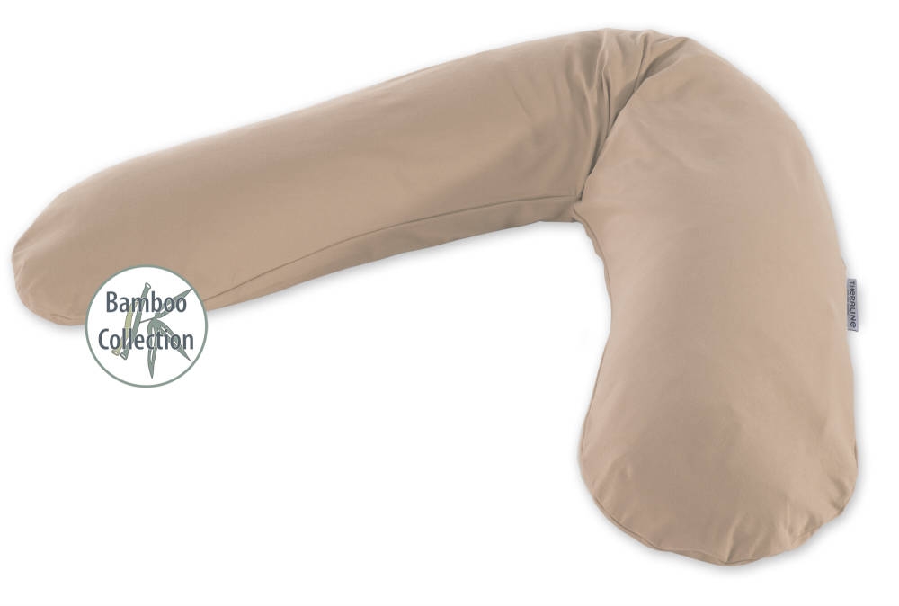 Theraline Stillkissen Original Design 166 Cappuccino, Bambus-Kollektion