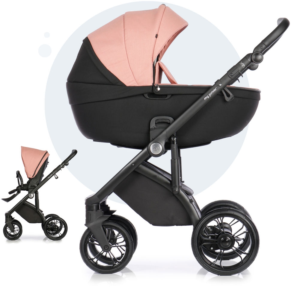 My Junior VITA unique 2 Melon Rose Kombikinderwagen