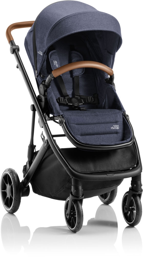 Britax Romer Strider M Navy Ink ESSENTIAL BUNDLE stroller seat carrycot
