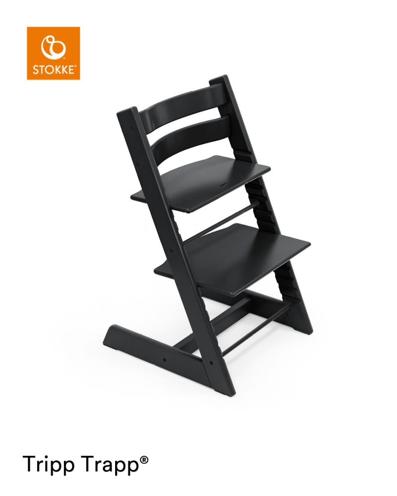 Stokke Hochstuhl Tripp Trapp Buche Black