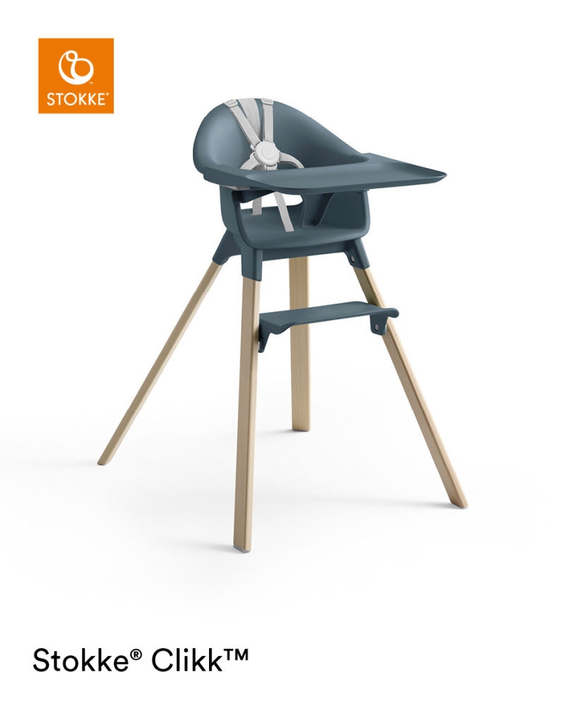Stokke Hochstuhl Clikk Fjord Blue