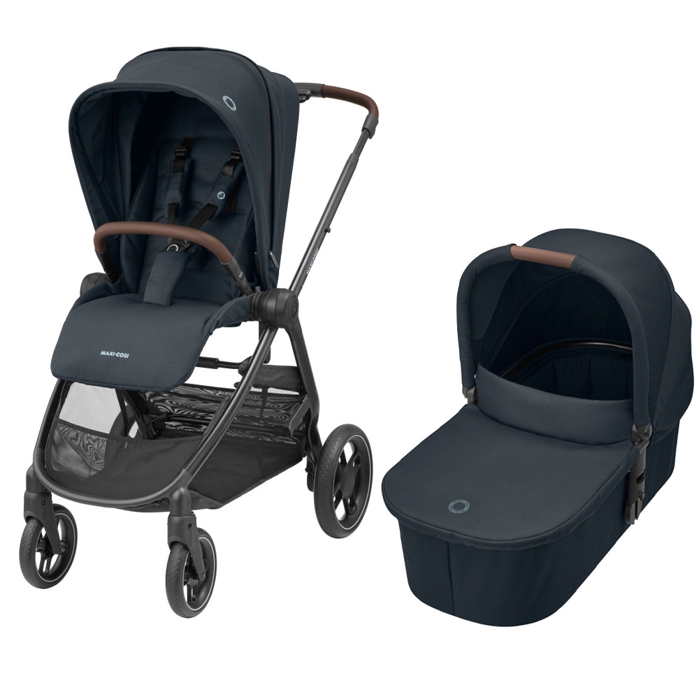 Maxi Cosi Stroller Street Plus incl. carrycot Essential Graphite