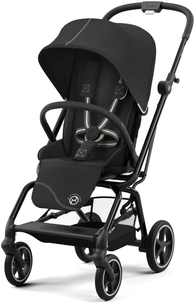 Poussette Eezy S Twist+2 Moon Black (Black Frame) Cybex