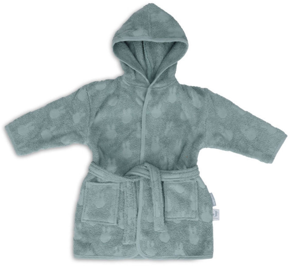 Jollein Bademantel 3-4 Jahre Miffy Jacquard Sea Green