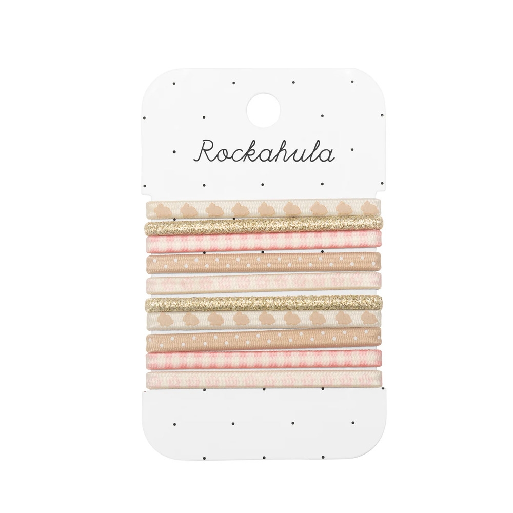 Rockahula Haargummi Bunny Gingham Elastic Pony Pack