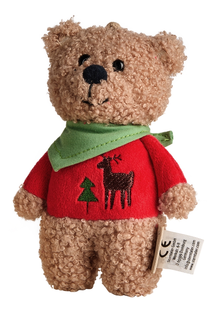 Sterntaler Kuscheltier S Weihnachtsbär
