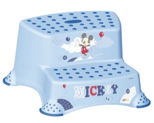 Tritthocker 2-stufig OKT Mickie Mouse hellblau