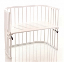 Tobi babybay rollaway bed Maxi white lacquered