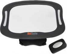 HTS BeSafe Baby mirror XL with light