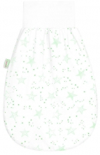 Odenwälder Sommer-Schlafnestchen Scribble Stars neon mint