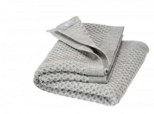 Disana Honeycomb blanket 80 x 100cm grey