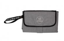 Naturkind Changing bag clutch grey melange