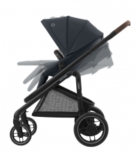 Maxi Cosi Stroller Plaza Plus incl. carrycot Essential Graphtie