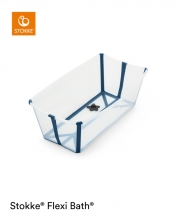 Stokke Flexi Bath transparent blue