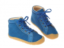 Disana Lace-up boots wool felt 23 blue