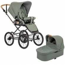 Naturkind Kinderwagen IDA Jade inkl. Babykorb