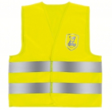 Reer Childrens safety visibility vest MyBuddyGuard yellow