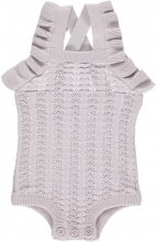 Müsli Baby Knit Body GOTS Soft lilac