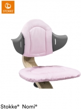 Stokke Nomi reversible cushion dark grey/pink