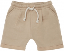 Leevje Sweatshorts tan