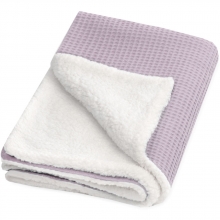 Zöllner Winter blanket waffle pique 70x100cm Grape