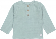 Lässig Muslin Long sleeve shirt GOTS silver grey