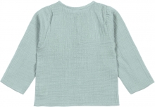 Lässig Muslin Long sleeve shirt GOTS silver grey