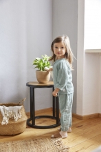 Lässig Muslin Long sleeve shirt GOTS silver grey