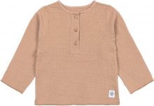 Lässig Muslin Long sleeve shirt GOTS maple