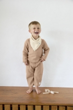 Lässig Musselin Langarmshirt GOTS maple